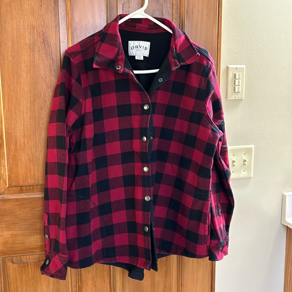 Orvis Fleece Lined Flannel XL